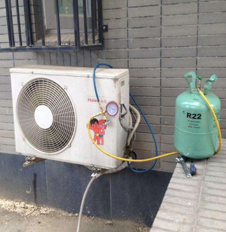 白山空调加氟
